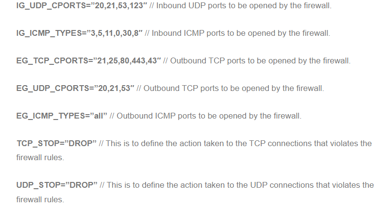 نصب apf در centos